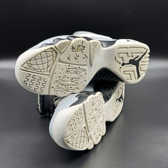 Nike Air Jordan 9 IX Retro Barons White Grey - Picture 8 of 10